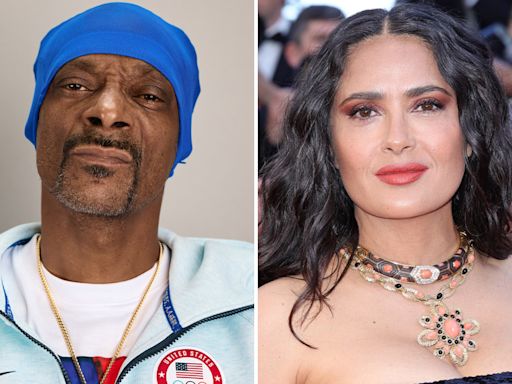 Snoop Dogg, Salma Hayek Among Stars Carrying Olympic Torch in Paris