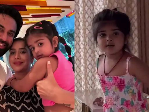 Charu Asopa with daughter Ziana explore Rajeev Sen’s newly decorated massive house; moments time from their family time