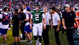 Jets QB Wilson injures knee in preseason game against Eagles