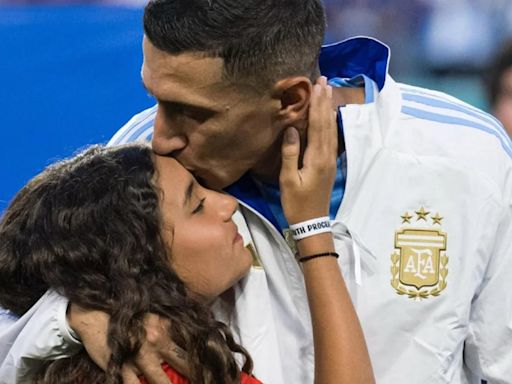 La emotiva carta que escribió la hija mayor de Ángel Di María tras la Copa América: “Siempre vas a ser el mejor padre y jugador del mundo”