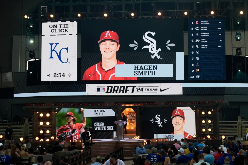 Chicago White Sox agree to terms with 20 draft picks, including 1st-round selection Hagen Smith