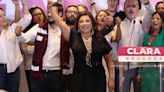 Clara Brugada agradeció a compañeros de partido, políticos internacionales y a rivales en la elección