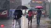 Delhi wakes up to heavy rainfall, IMD predicts more rain - The Economic Times