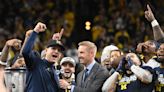 Jim Harbaugh passes on encounter with Big Ten commissioner at trophy presentation