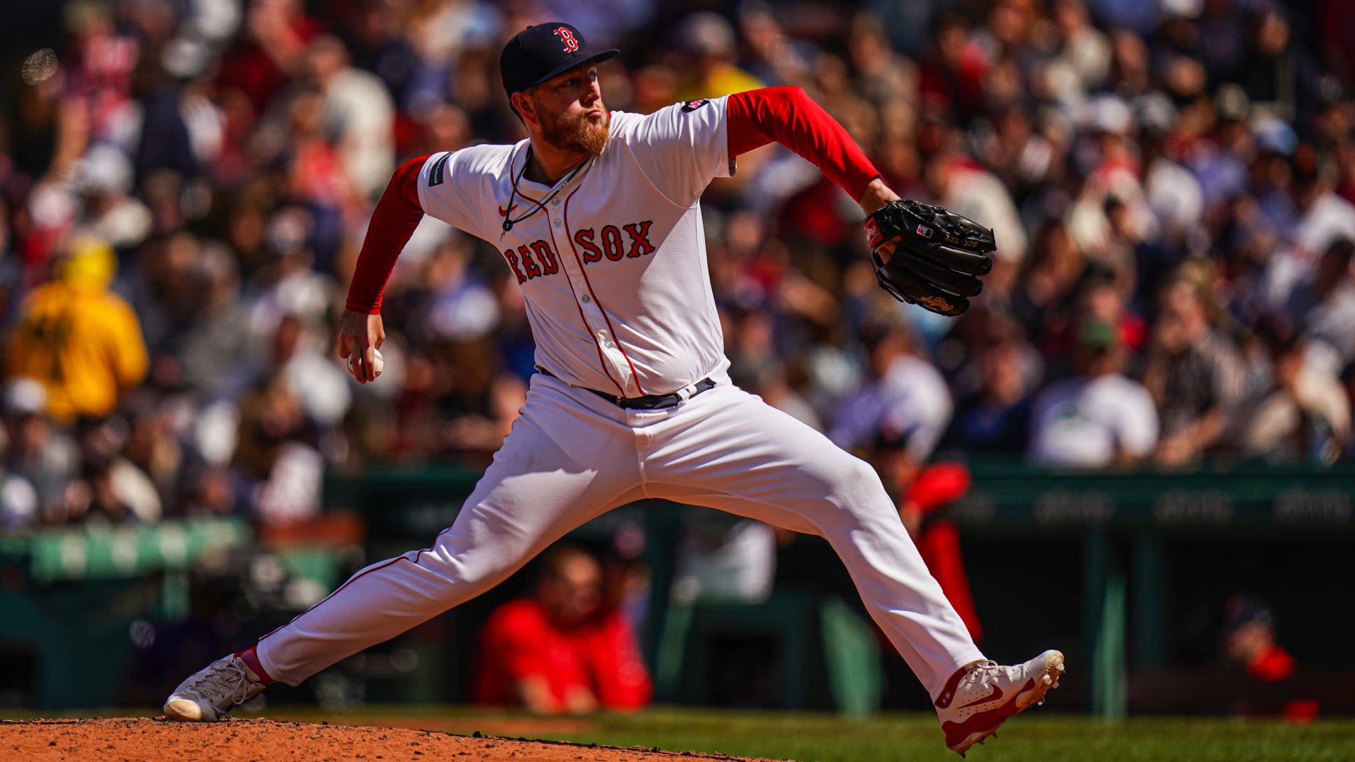 Red Sox Reliever Embracing Bruins Fandom In Postseason