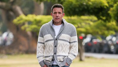 Ben Affleck Hops on the Cool-Weather Cardigan Trend While Out in Los Angeles