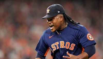 Valdez strikes out eight in seven innings, Astros limit A’s to two hits in 3-0 victory