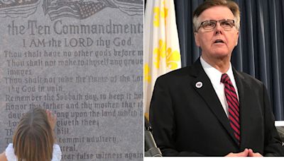 Texas Lt. Gov. Dan Patrick pledges to pass Ten Commandments bill after Louisiana passes similar law