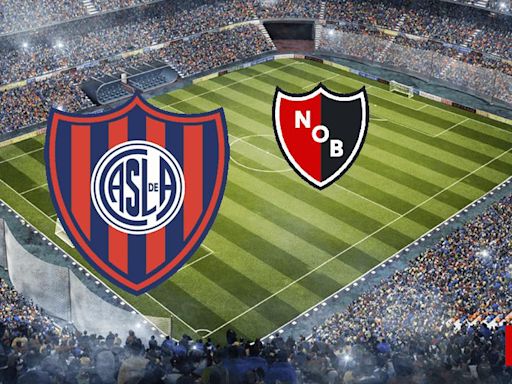 San Lorenzo de Almagro vs Newell´s Old Boys: estadísticas previas y datos en directo | Liga Profesional Argentina 2024