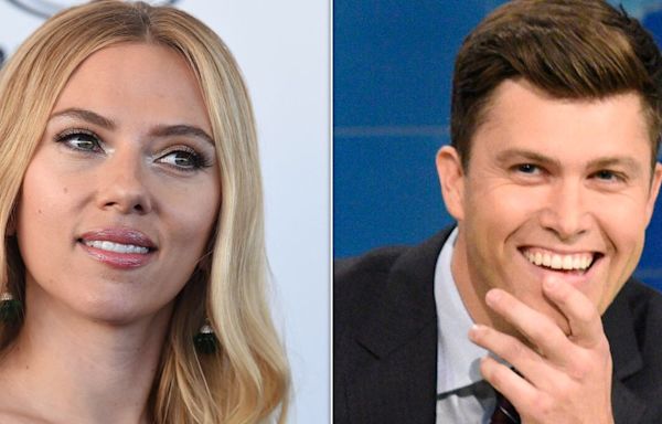Scarlett Johansson Reveals The 1 'SNL' Joke By Colin Jost That Made Her 'Black Out'