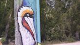 "We're Pine Island proud", Pine Island artist paint power poles