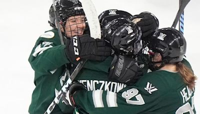 Boston sends PWHL finals to decisive Game 5 with dramatic 2 OT win over Minnesota