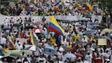 Los trabajadores colombianos muestran apoyo a Petro en manifestaciones del Primero de Mayo