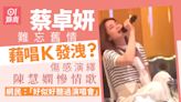 蔡卓妍酒後唱K哭腔忘我演繹陳慧嫻慘歌 網民：聽得出佢好唔開心