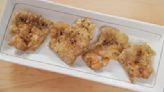 Bake Chicken Skin With Paprika And Black Pepper To Create Faux Bacon