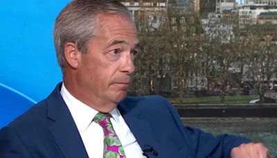 Nigel Farage claims Reform UK activist who directed racist comments at Rishi Sunak is ‘an actor’