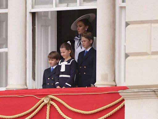 Prince Louis Steals the Show as He Dances, Yawns and Plays with Curtain Cords at Trooping the Colour