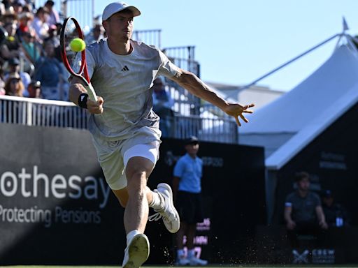 Billy Harris beaten by Max Purcell as hopes of maiden ATP final dashed in Eastbourne International - Eurosport