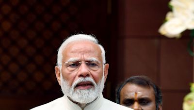 Promising to work three times harder: PM on first day of 18th Lok Sabha session