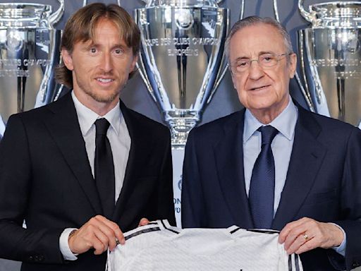 Luka Modric signs one year contract extension with Real Madrid, named captain