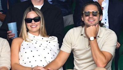 Pregnant Margot Robbie & Hubby Join Bradley Cooper & Gigi Hadid for a Double Date