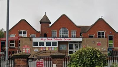 Woman dies outside primary school as psychologists called to support pupils