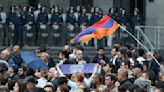 Protests shut streets in Armenia's capital, roads in other parts to demand the prime minister resign