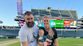 Jason Kelce Adorably Introduces Daughter Bennett, 14 Months, to Philadelphia Eagles Mascot