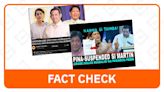 FACT CHECK: Romualdez not suspended from House of Representatives