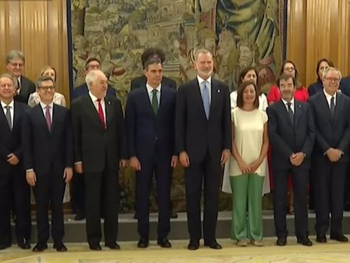 Los 20 nuevos vocales del CGPJ juran o prometen su cargo ante el Rey Felipe VI en La Zarzuela