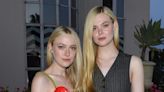 The Fanning Sisters Make a Rare Joint Appearance With Very Different Style