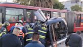 Choque entre Metrobús y automóvil deja dos personas muertas y dos heridas en CDMX