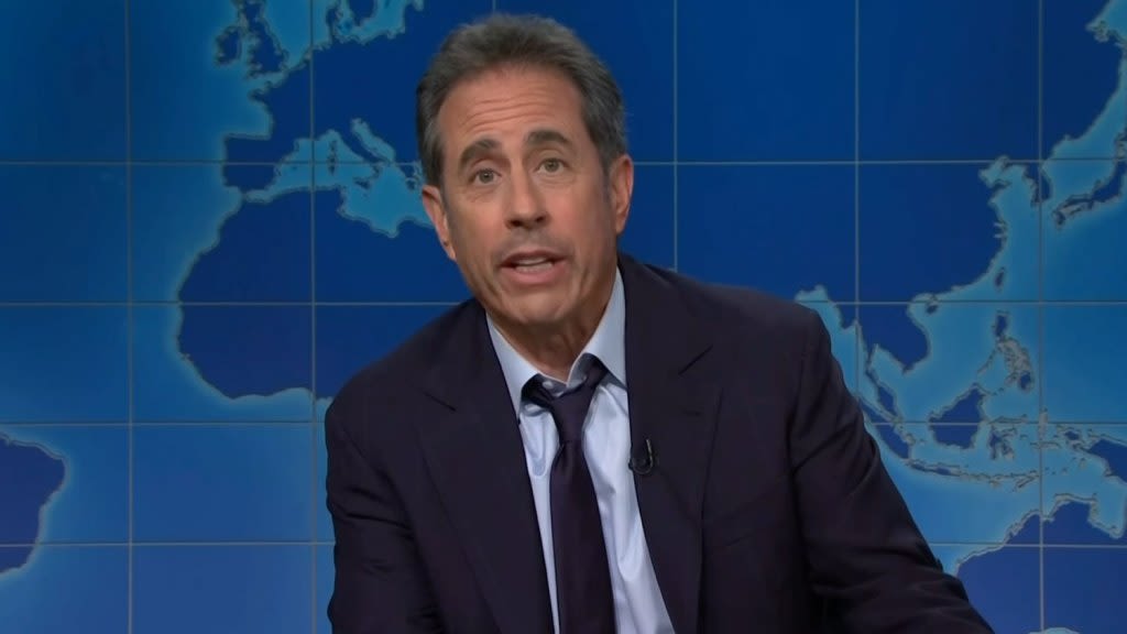 Jerry Seinfeld Crashes ‘SNL’ Weekend Update As “A Man Who Did Too Much Press” With A Warning For Ryan Gosling