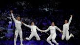 Paris 2024: Italy wins gold in women's team epee fencing to disappoint a passionate French crowd again