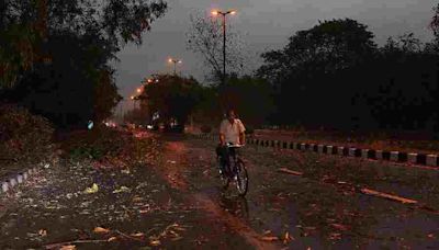 After long and harsh spell of heatwave, Delhi witnesses light rains, pleasant morning