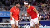 Nadalcaraz wins decisive third-set tiebreak in 14 minutes to reach Olympic doubles quarterfinals