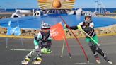Matalascañas, Huelva, celebra su primer trofeo de alpino en línea: fusión de esquí y patinaje