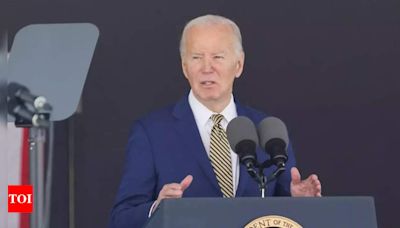 Biden says Israel has offered to Hamas a three-step road map to an enduring ceasefire - Times of India