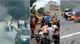 Protestas masivas y bloqueo de carreteras en rechazo a resultados electorales en Venezuela