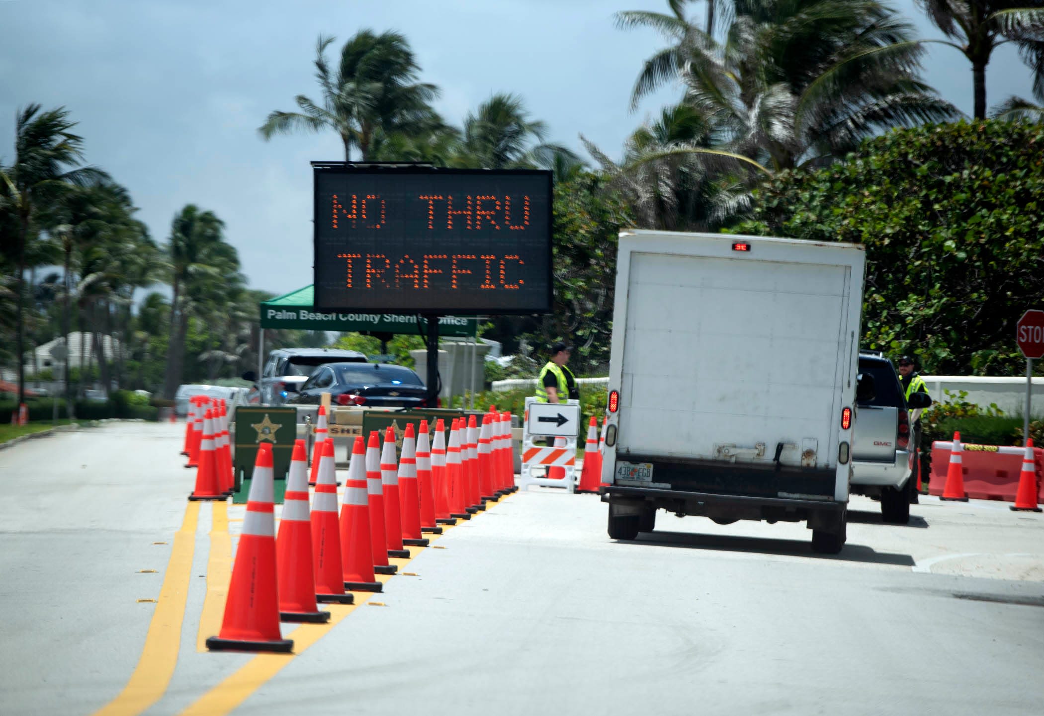 Cuts town 'in two': Palm Beach asks Secret Service to explain road closure near Mar-a-Lago