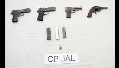 Five shooters of Landa gang held with weapons