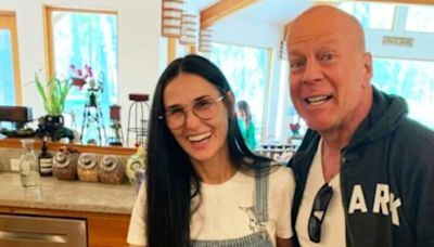 Demi Moore es de las más preocupadas por el bienestar emocional de Bruce Willis tras diagnóstico de demencia