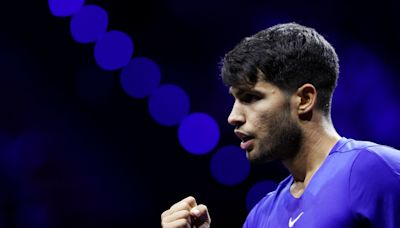 Carlos Alcaraz rises to Laver Cup occasion with singles victory over Ben Shelton | Tennis.com