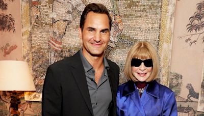 Roger Federer Details ‘Amazing’ Friendship With Anna Wintour