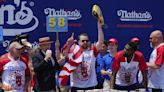 Patrick Bertoletti of Chicago wins his first men’s title at annual Nathan’s hot dog eating contest