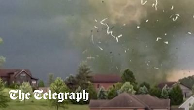 Watch: Tornado tears through neighbourhood in Pennsylvania