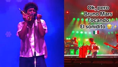 Bruno Mars toca "El Sonidito" en la CDMX, así sonó la sorpresa en su concierto