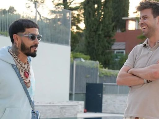 Anuel AA publicó imagen junto a Gerard Piqué: los más odiados pero los más amados