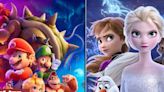 La película de Super Mario Bros. destrona a Frozen 2 como el estreno de animación más millonario de la historia