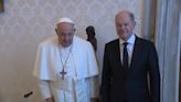 El canciller alemán Scholz visita por primera vez al Papa en el Vaticano